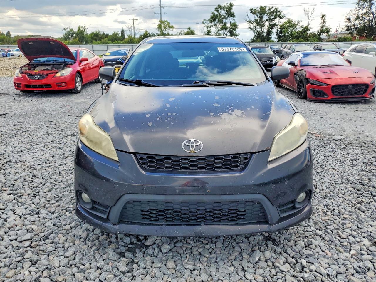 2011 Toyota Matrix Base Gray vin: 2T1KU4EE5BC698591