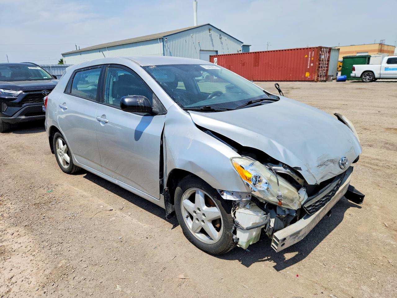 2011 Toyota Matrix Base Silver vin: 2T1KU4EE5BC713865
