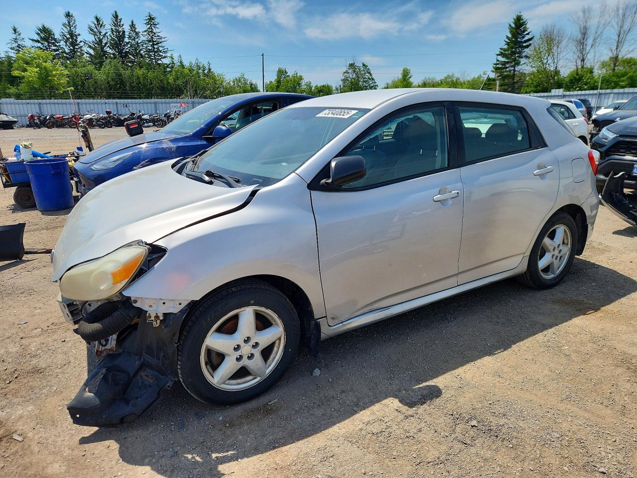 2011 Toyota Matrix Base Silver vin: 2T1KU4EE5BC713865