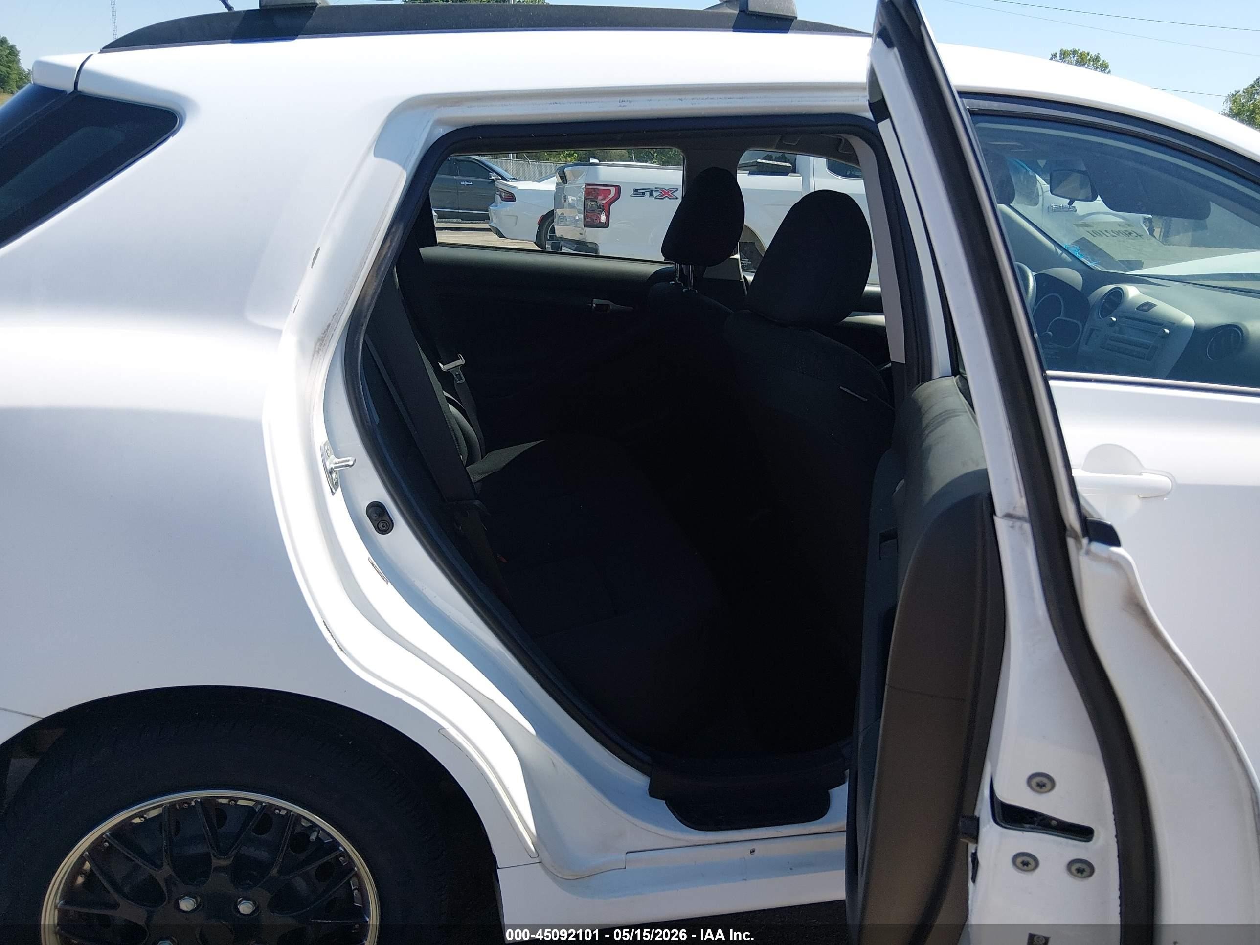 2012 Toyota Matrix L Белый vin: 2T1KU4EE5CC763893