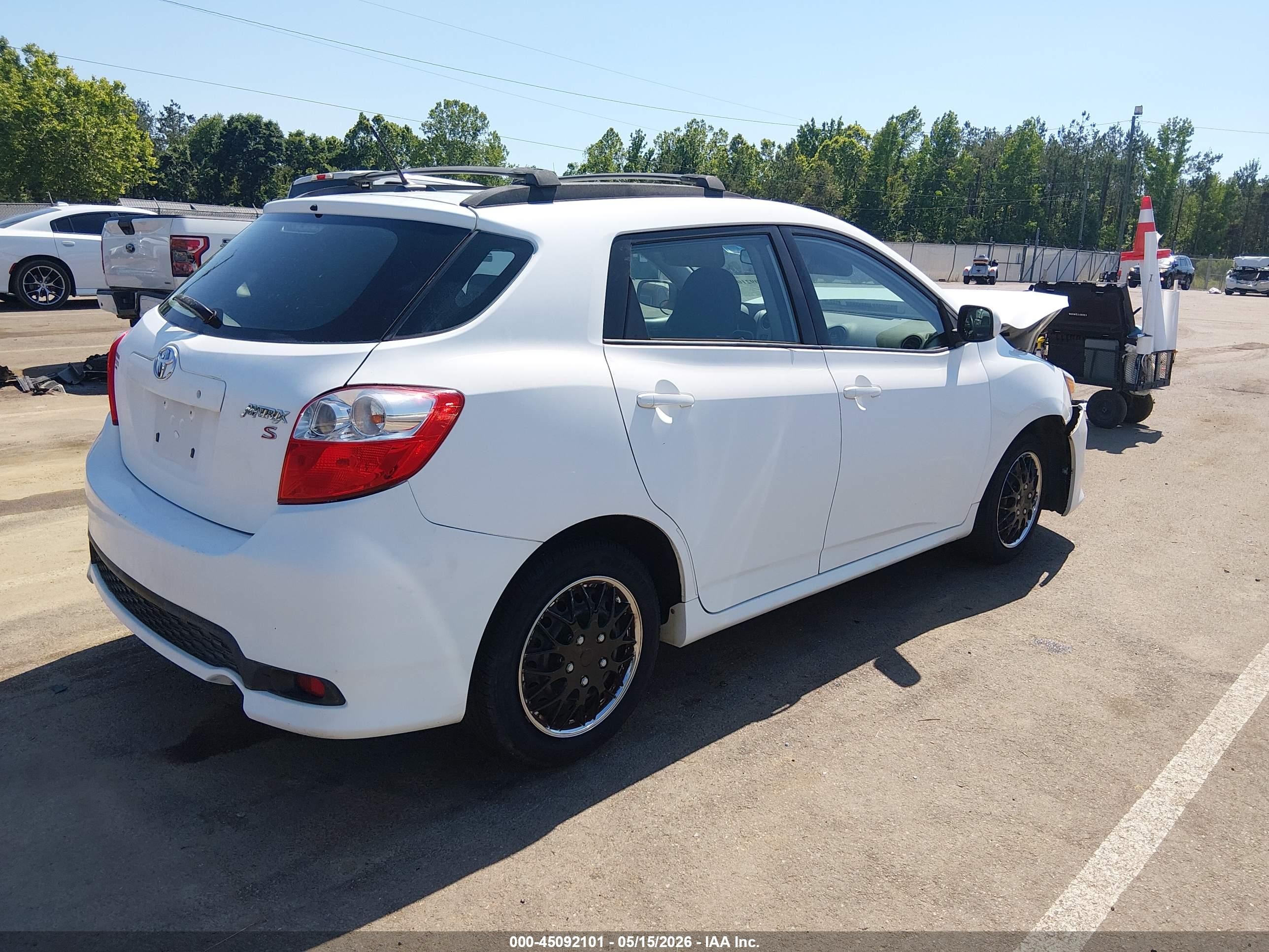 2012 Toyota Matrix L Белый vin: 2T1KU4EE5CC763893
