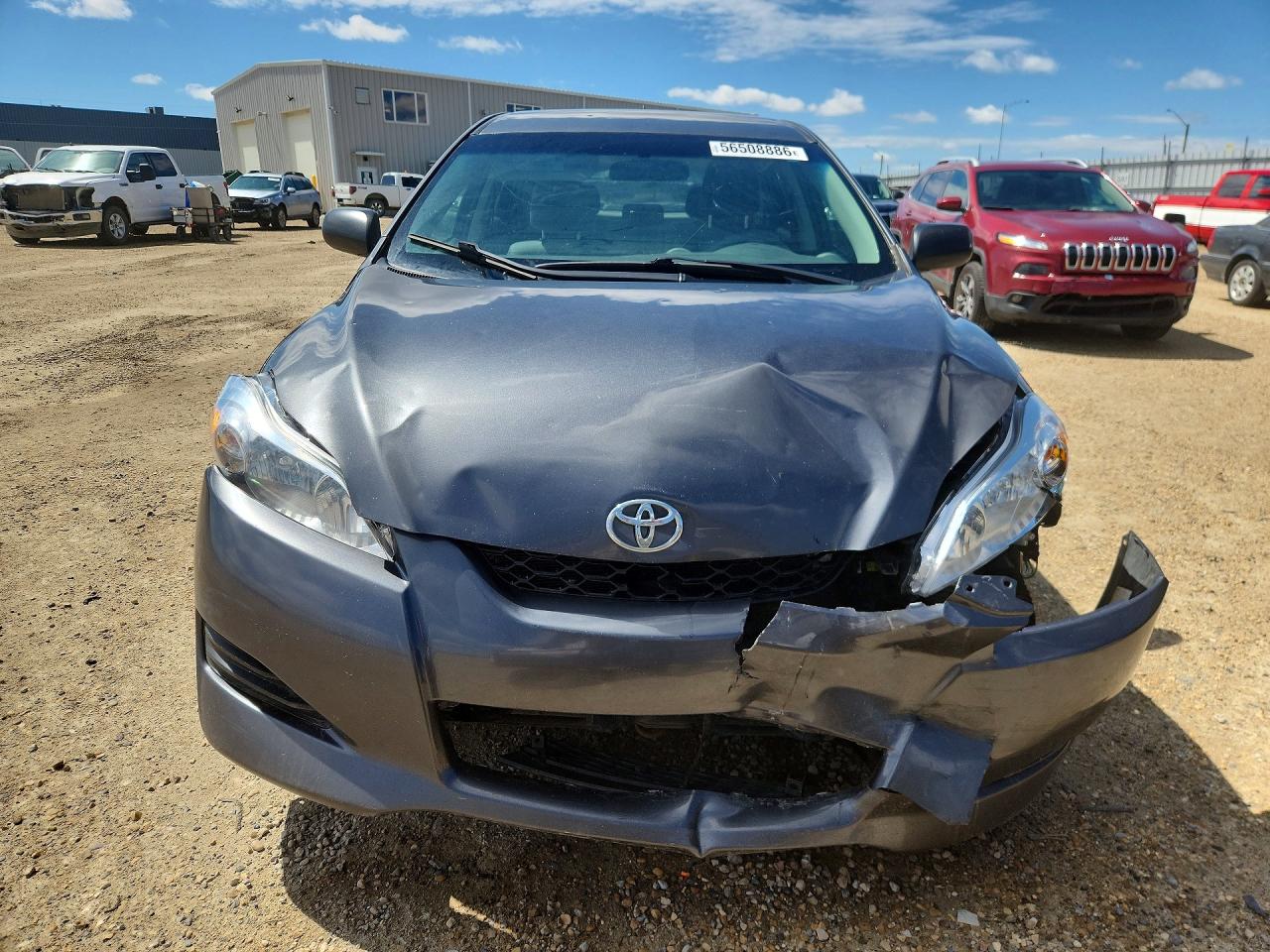 2012 Toyota Matrix L Gray vin: 2T1KU4EE5CC877005