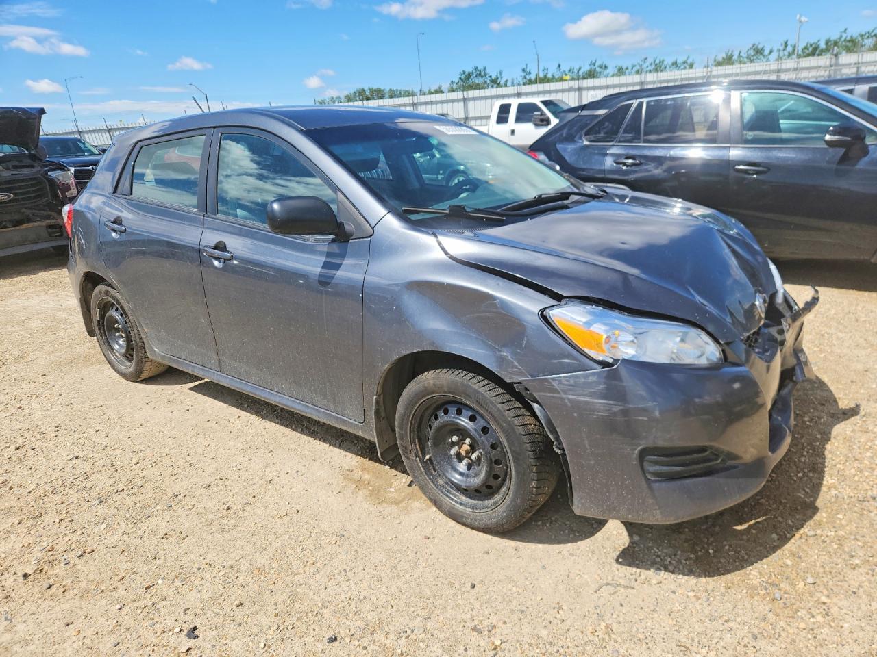 2012 Toyota Matrix L Gray vin: 2T1KU4EE5CC877005