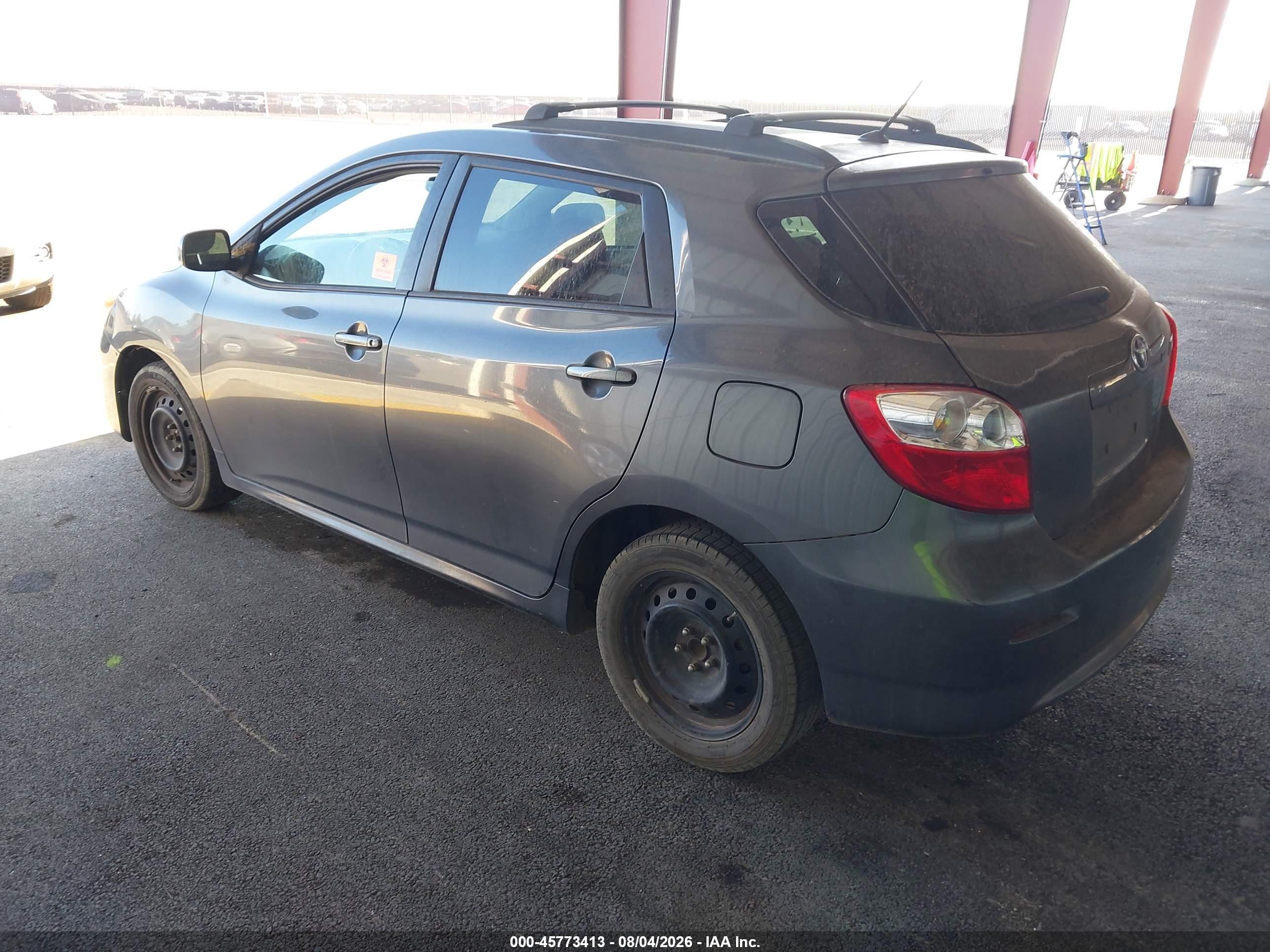 2013 Toyota Matrix L Серый vin: 2T1KU4EE5DC019485