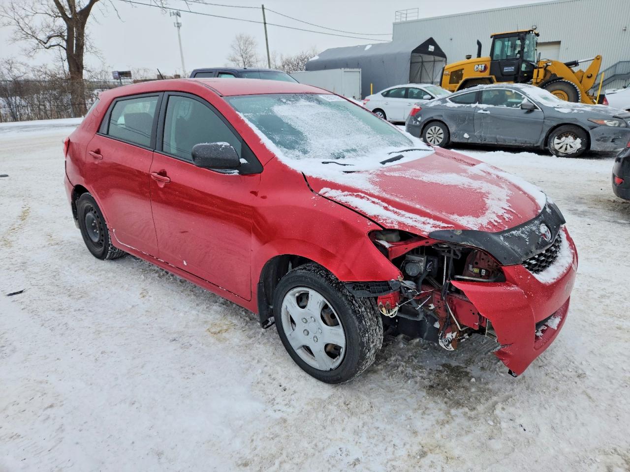 2013 Toyota Matrix Wagon Красный vin: 2T1KU4EE5DC032012