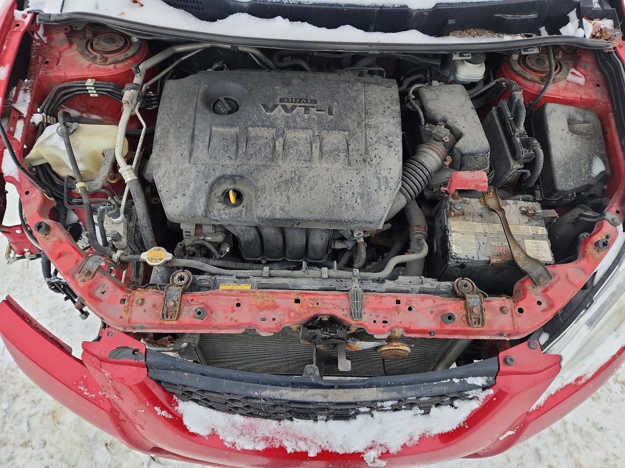 2013 Toyota Matrix Wagon Красный vin: 2T1KU4EE5DC032012