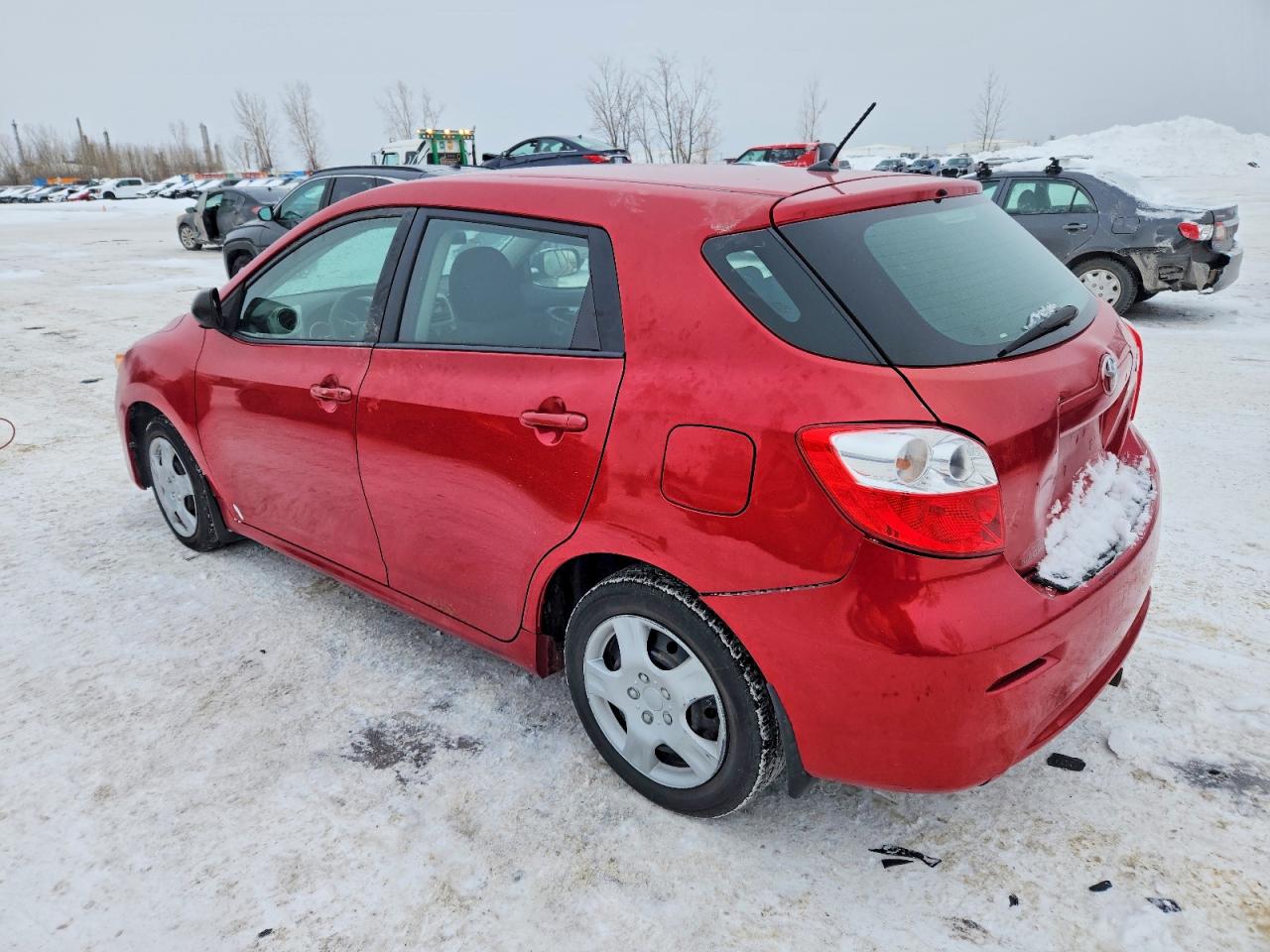 2013 Toyota Matrix Wagon Красный vin: 2T1KU4EE5DC032012