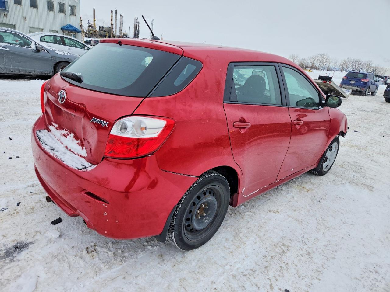 2013 Toyota Matrix Wagon Красный vin: 2T1KU4EE5DC032012