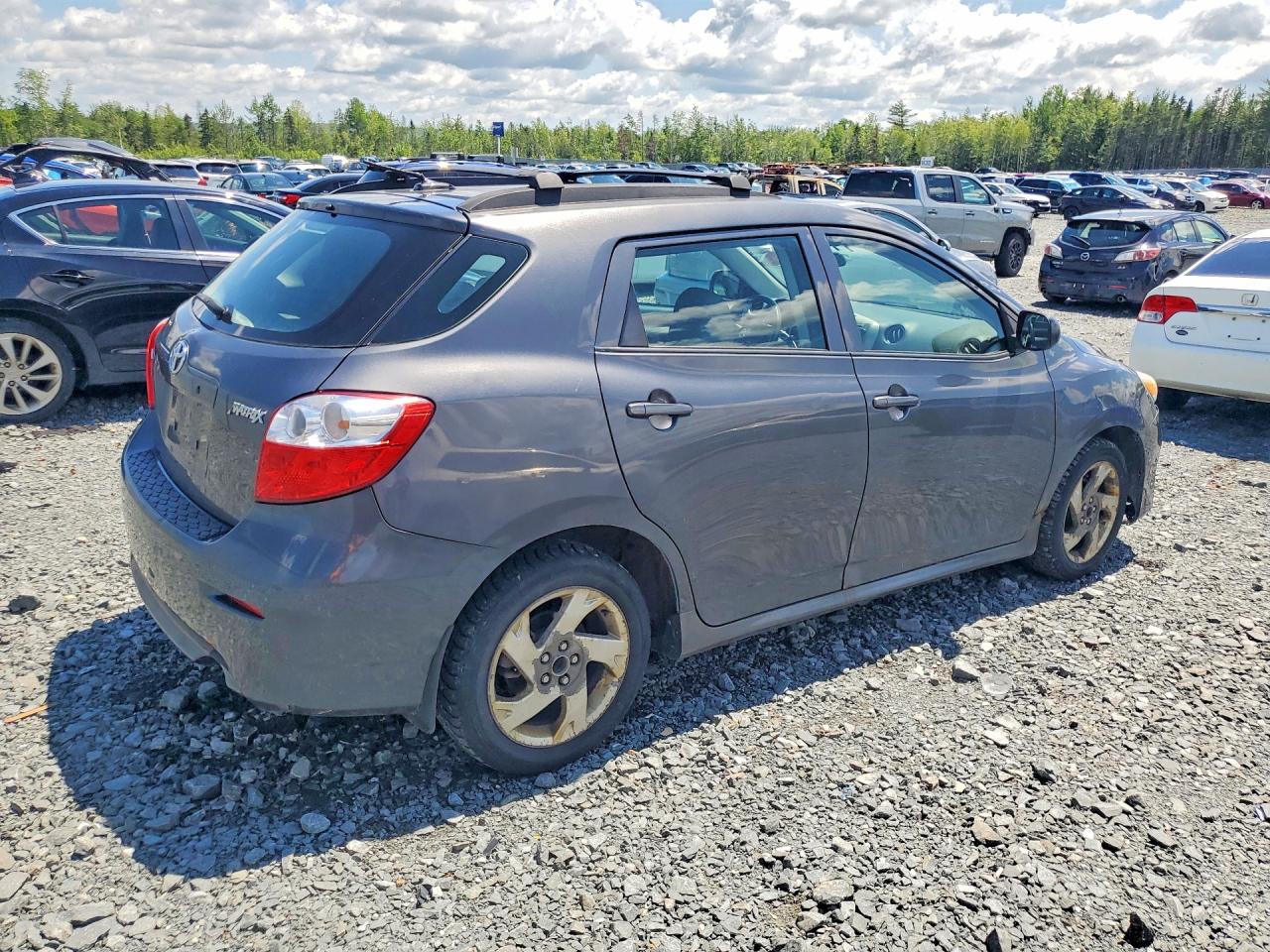 2010 Toyota Matrix Base Black vin: 2T1KU4EE6AC200249