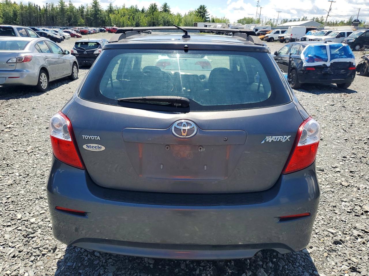 2010 Toyota Matrix Base Black vin: 2T1KU4EE6AC200249