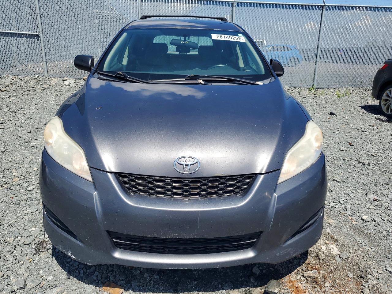 2010 Toyota Matrix Base Black vin: 2T1KU4EE6AC200249