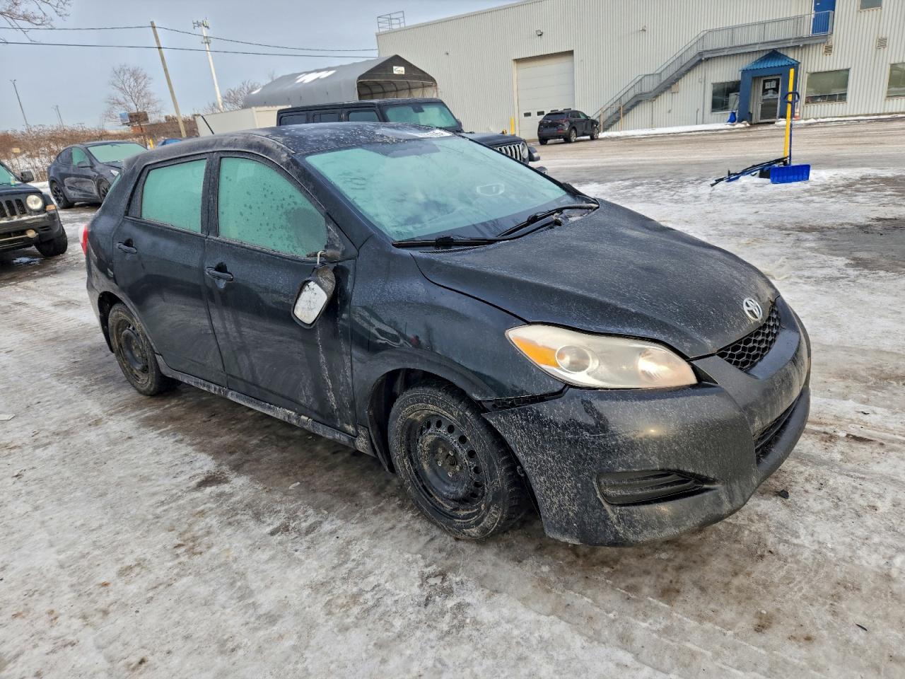 2010 Toyota Corolla Matrix Black vin: 2T1KU4EE6AC203989