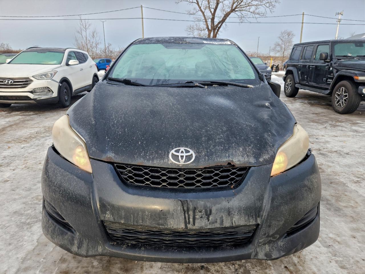 2010 Toyota Corolla Matrix Black vin: 2T1KU4EE6AC203989