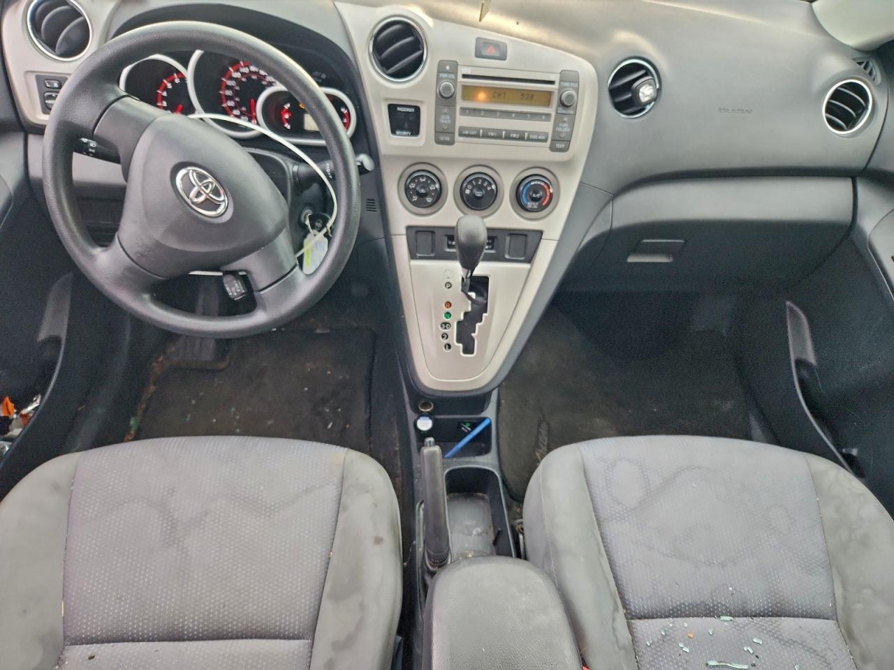2010 Toyota Corolla Matrix Black vin: 2T1KU4EE6AC203989
