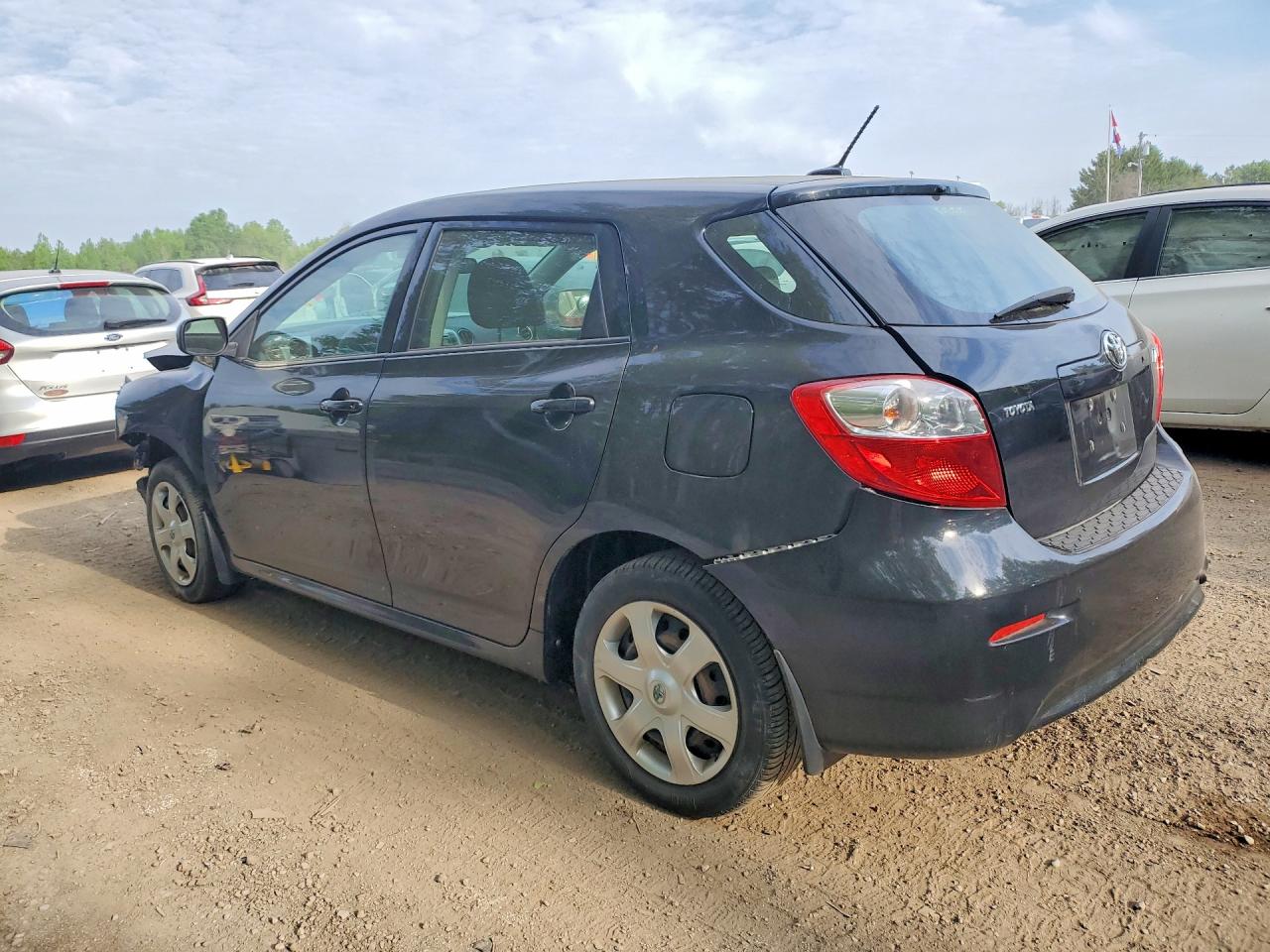 2010 Toyota Matrix Base Black vin: 2T1KU4EE6AC265148