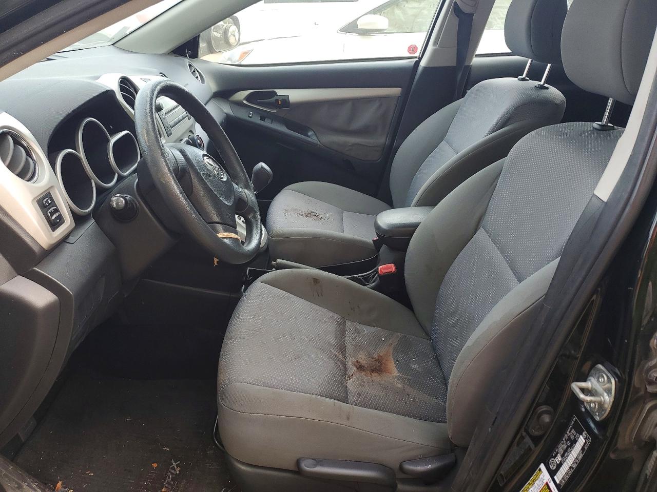 2010 Toyota Matrix Base Black vin: 2T1KU4EE6AC265148
