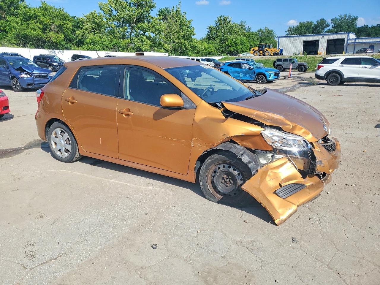 2010 Toyota Matrix Base Gold vin: 2T1KU4EE6AC336946