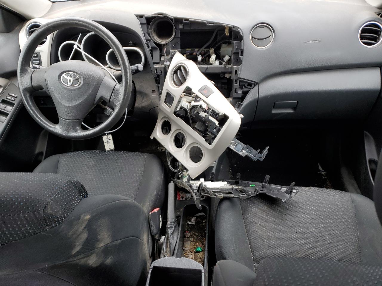 2010 Toyota Corolla Matrix Charcoal vin: 2T1KU4EE6AC339524