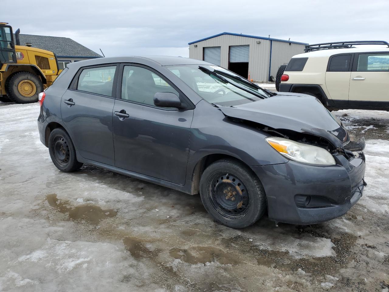2010 Toyota Corolla Matrix Charcoal vin: 2T1KU4EE6AC339524