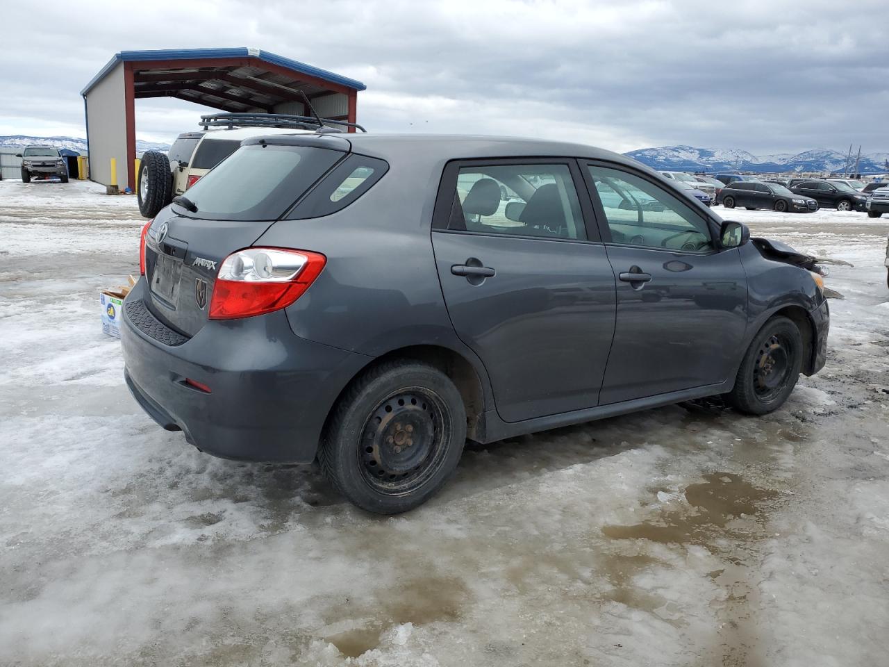 2010 Toyota Corolla Matrix Charcoal vin: 2T1KU4EE6AC339524