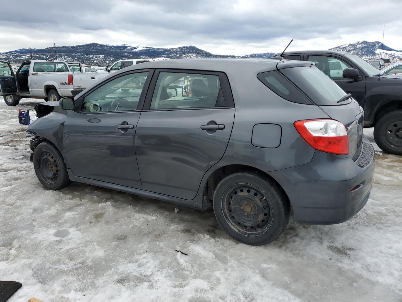 2010 Toyota Corolla Matrix Charcoal vin: 2T1KU4EE6AC339524