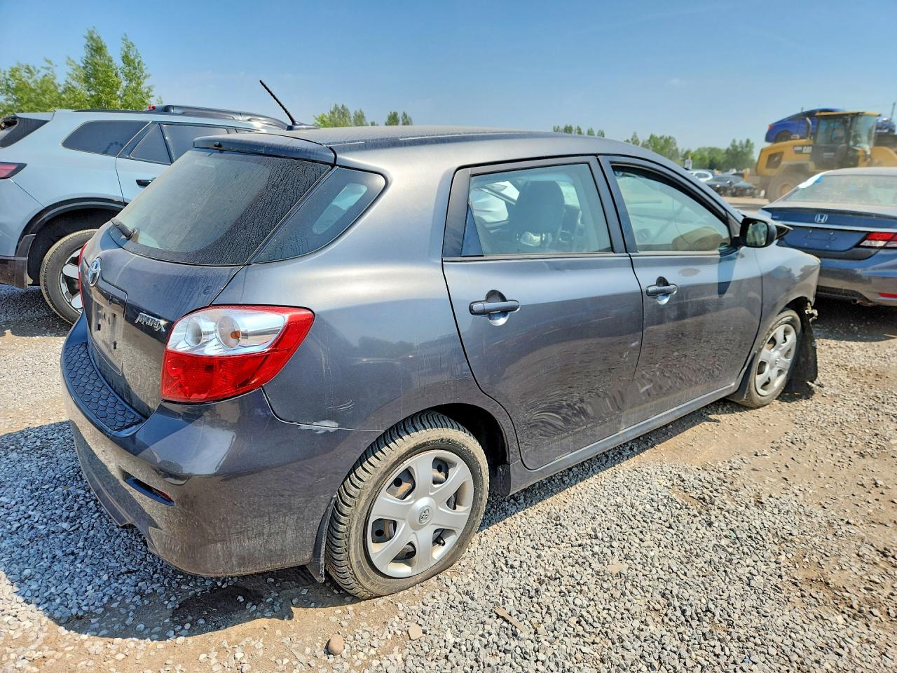 2010 Toyota Matrix Base Gray vin: 2T1KU4EE6AC350264