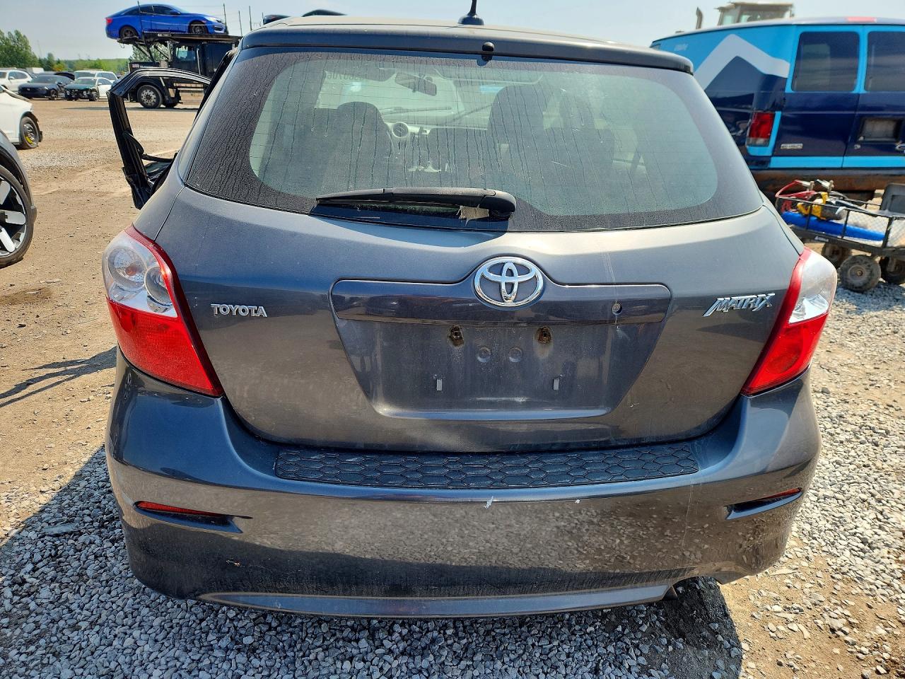 2010 Toyota Matrix Base Gray vin: 2T1KU4EE6AC350264