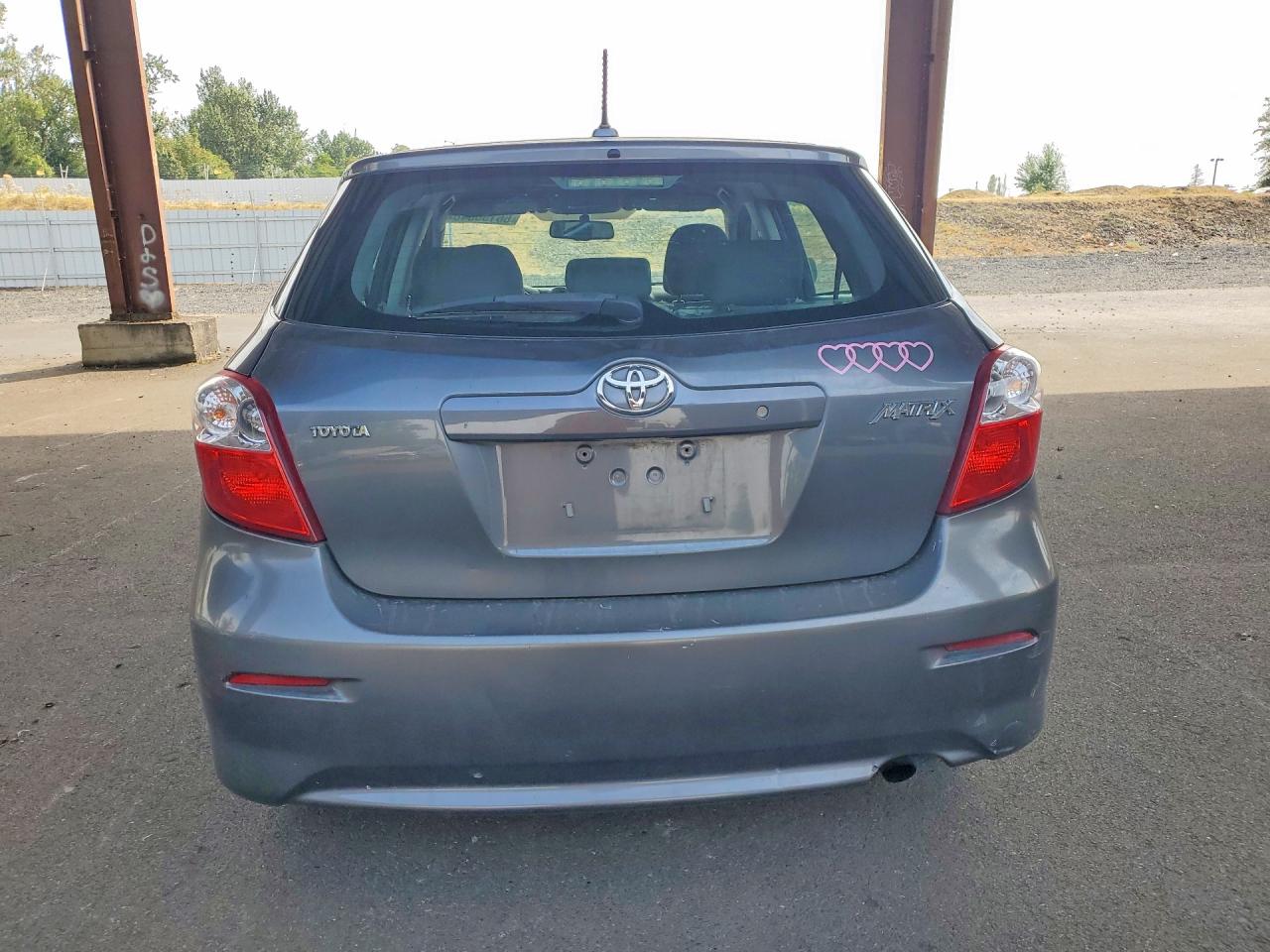 2010 Toyota Matrix Base Gray vin: 2T1KU4EE6AC367419