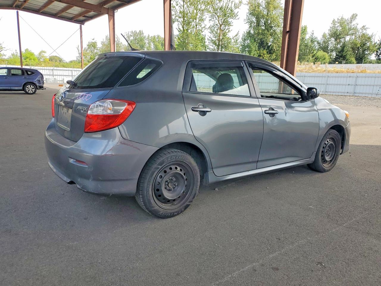2010 Toyota Matrix Base Gray vin: 2T1KU4EE6AC367419