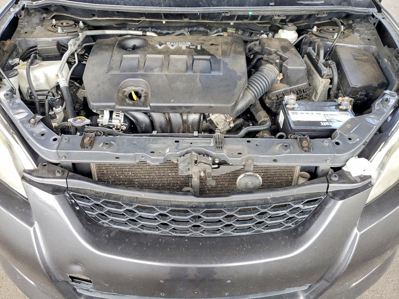 2010 Toyota Matrix Base Gray vin: 2T1KU4EE6AC367419