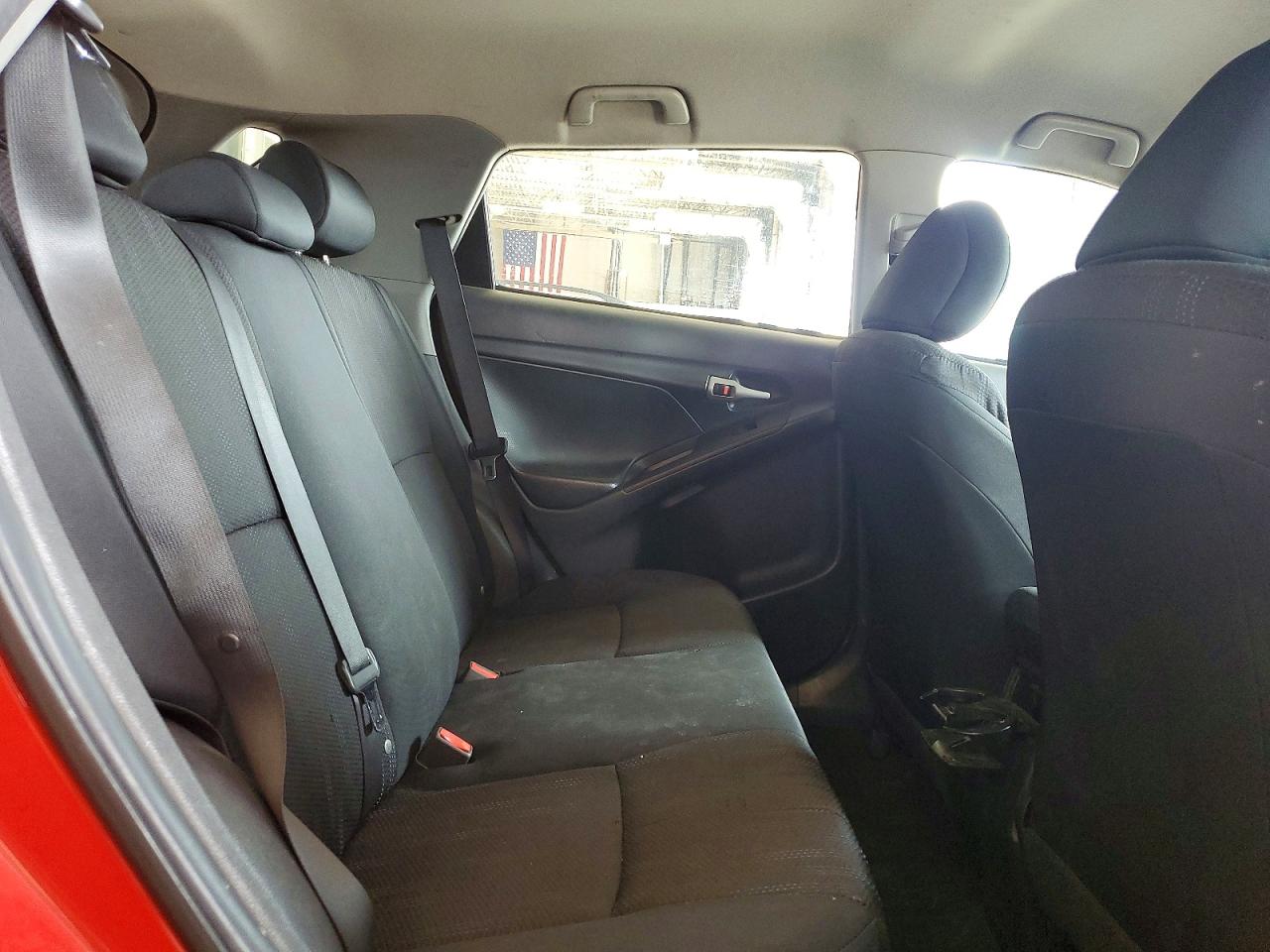 2011 Toyota Matrix Base Красный vin: 2T1KU4EE6BC542253
