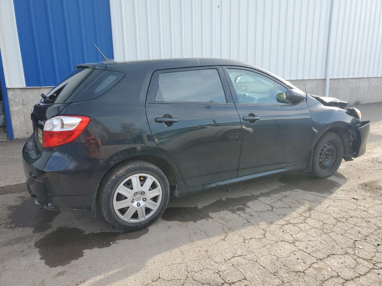 2011 Toyota Corolla Matrix Black vin: 2T1KU4EE6BC691052
