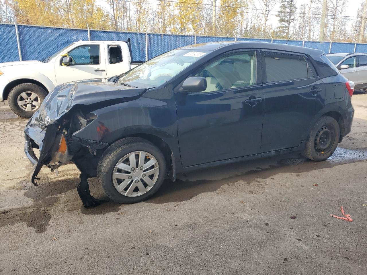 2011 Toyota Corolla Matrix Black vin: 2T1KU4EE6BC691052