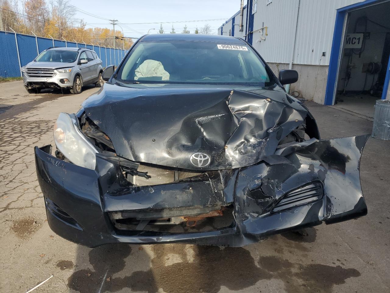2011 Toyota Corolla Matrix Black vin: 2T1KU4EE6BC691052