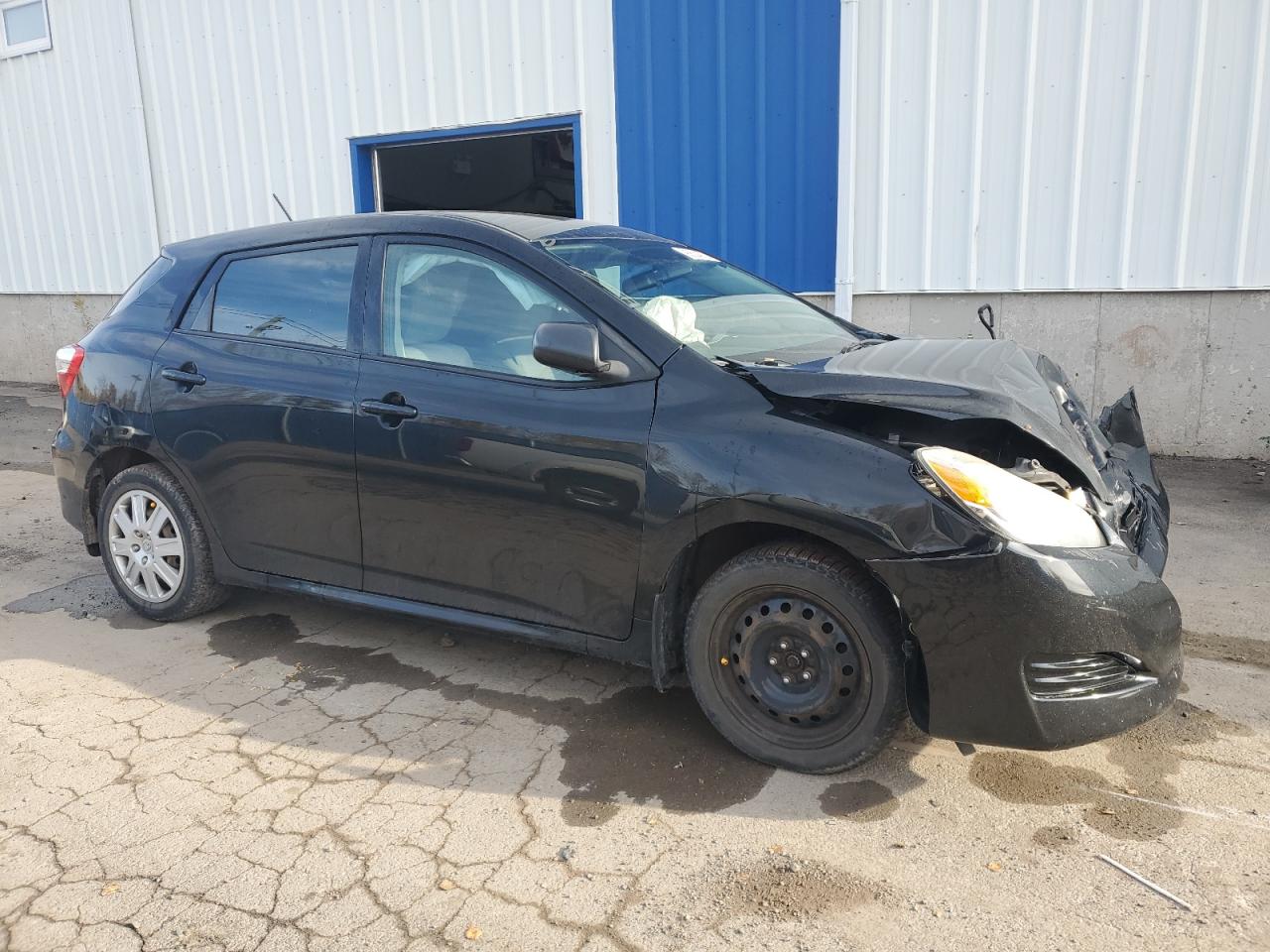 2011 Toyota Corolla Matrix Black vin: 2T1KU4EE6BC691052