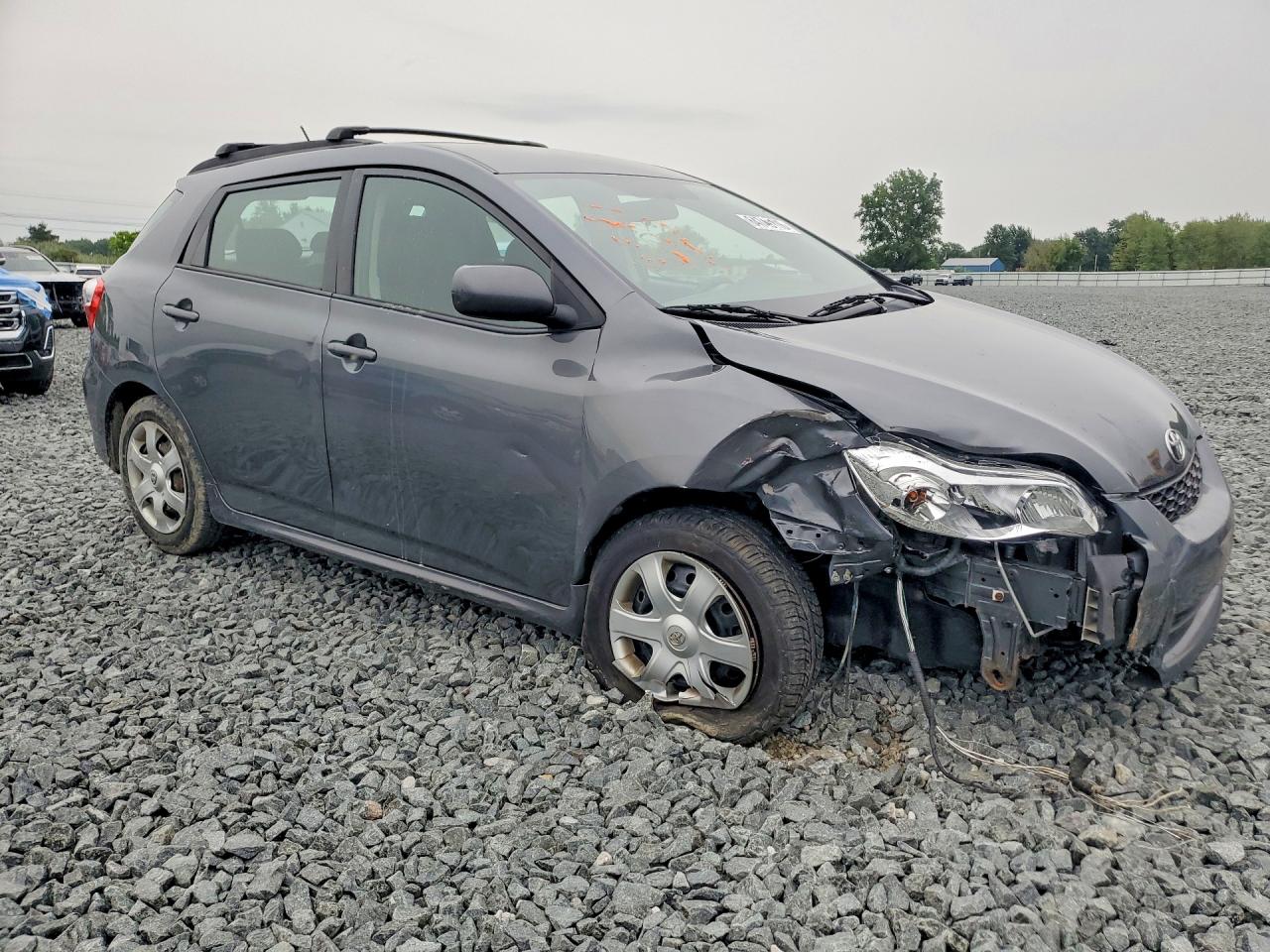 2010 Toyota Matrix Base Gray vin: 2T1KU4EE7AC362908