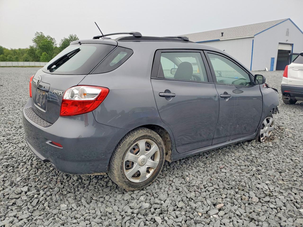 2010 Toyota Matrix Base Gray vin: 2T1KU4EE7AC362908
