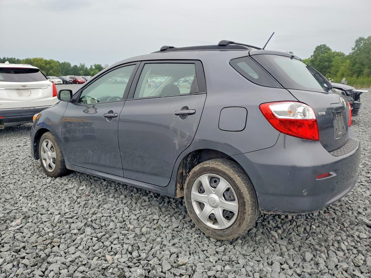 2010 Toyota Matrix Base Gray vin: 2T1KU4EE7AC362908