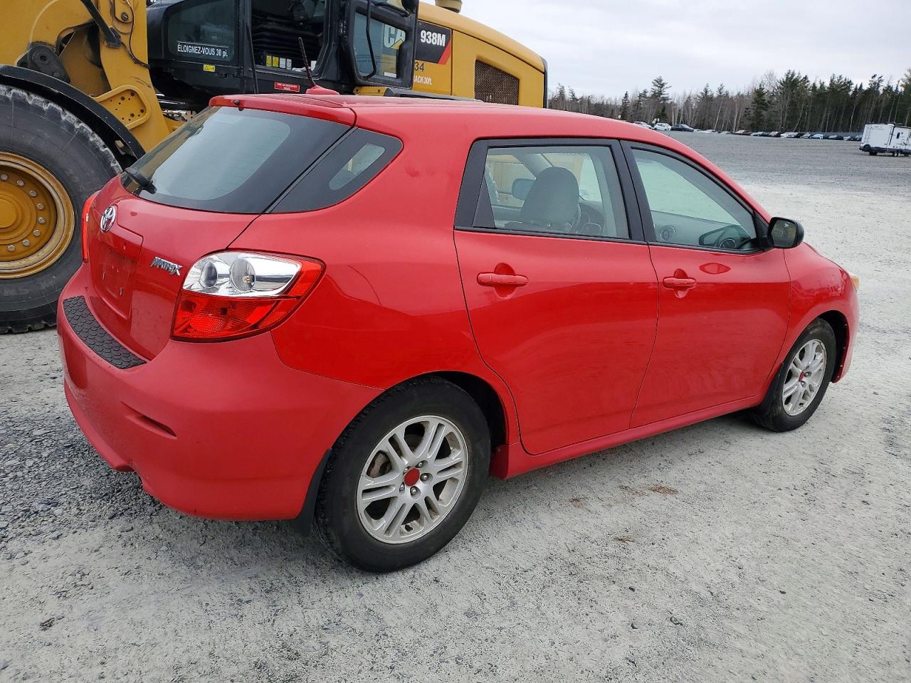 2010 Toyota Corolla Matrix Red vin: 2T1KU4EE7AC398047
