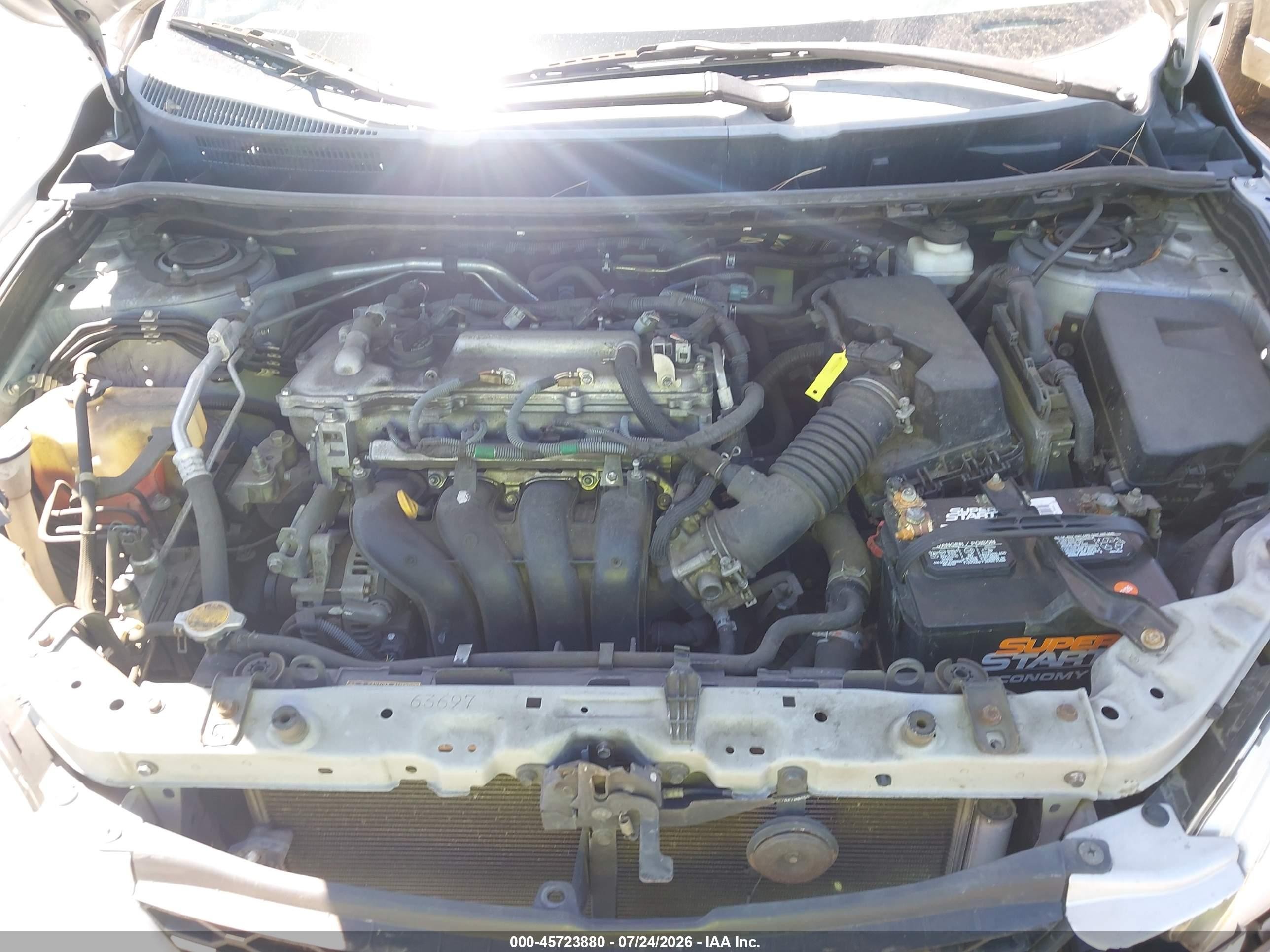 2010 Toyota Matrix   Gray vin: 2T1KU4EE7AC481686