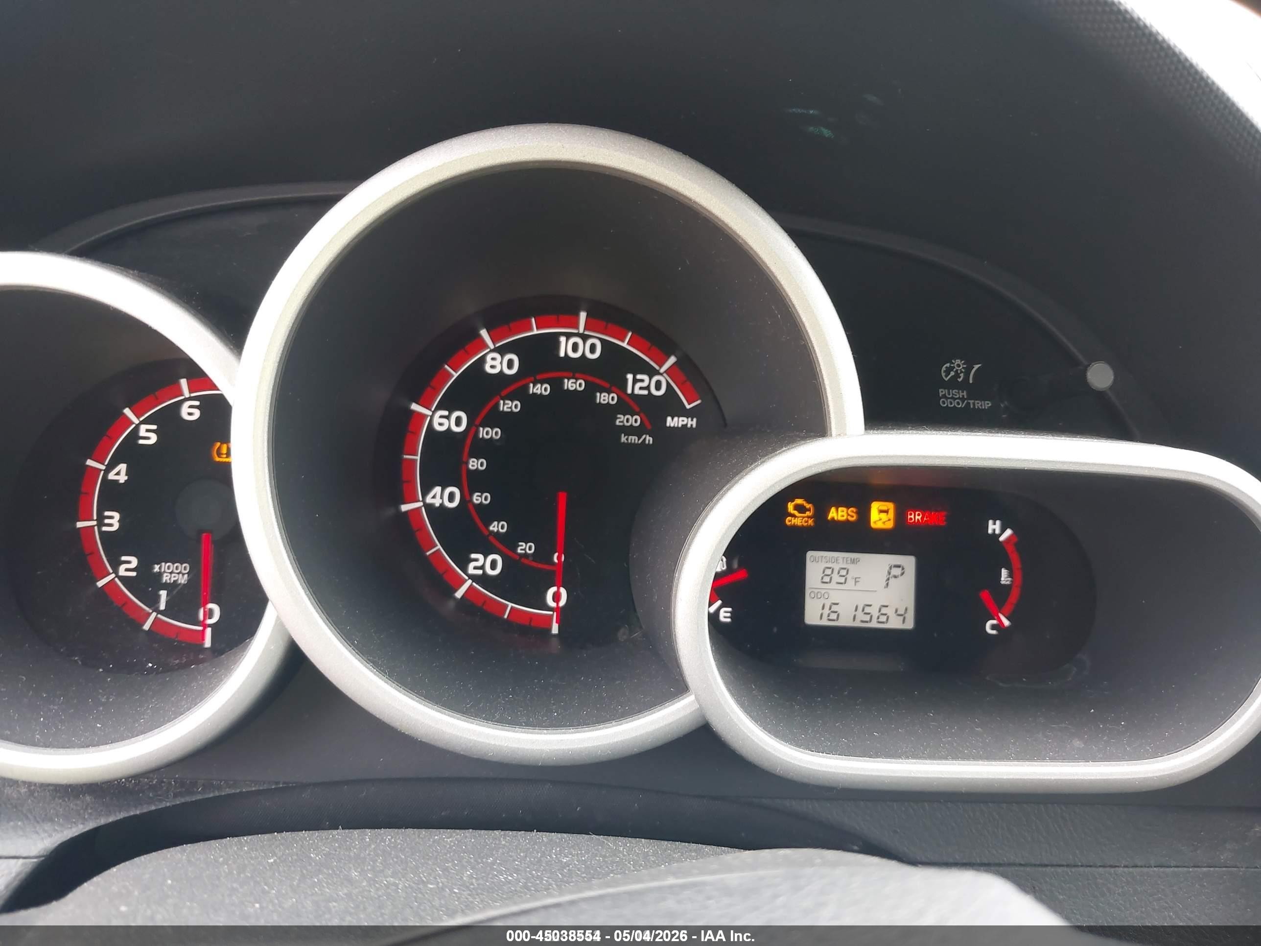 2011 Toyota Matrix   Серый vin: 2T1KU4EE7BC545663