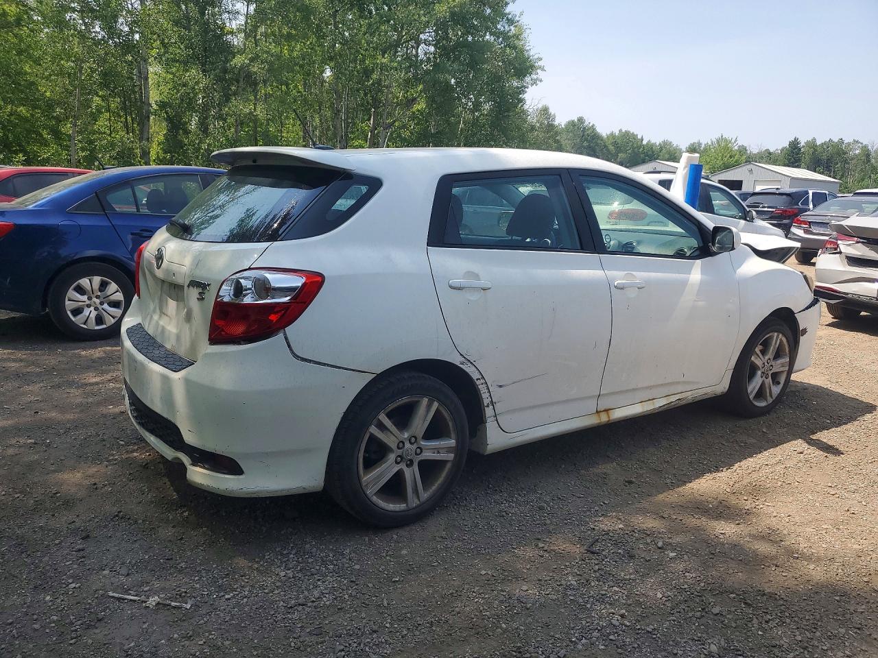 2011 Toyota Matrix Base Белый vin: 2T1KU4EE7BC568487