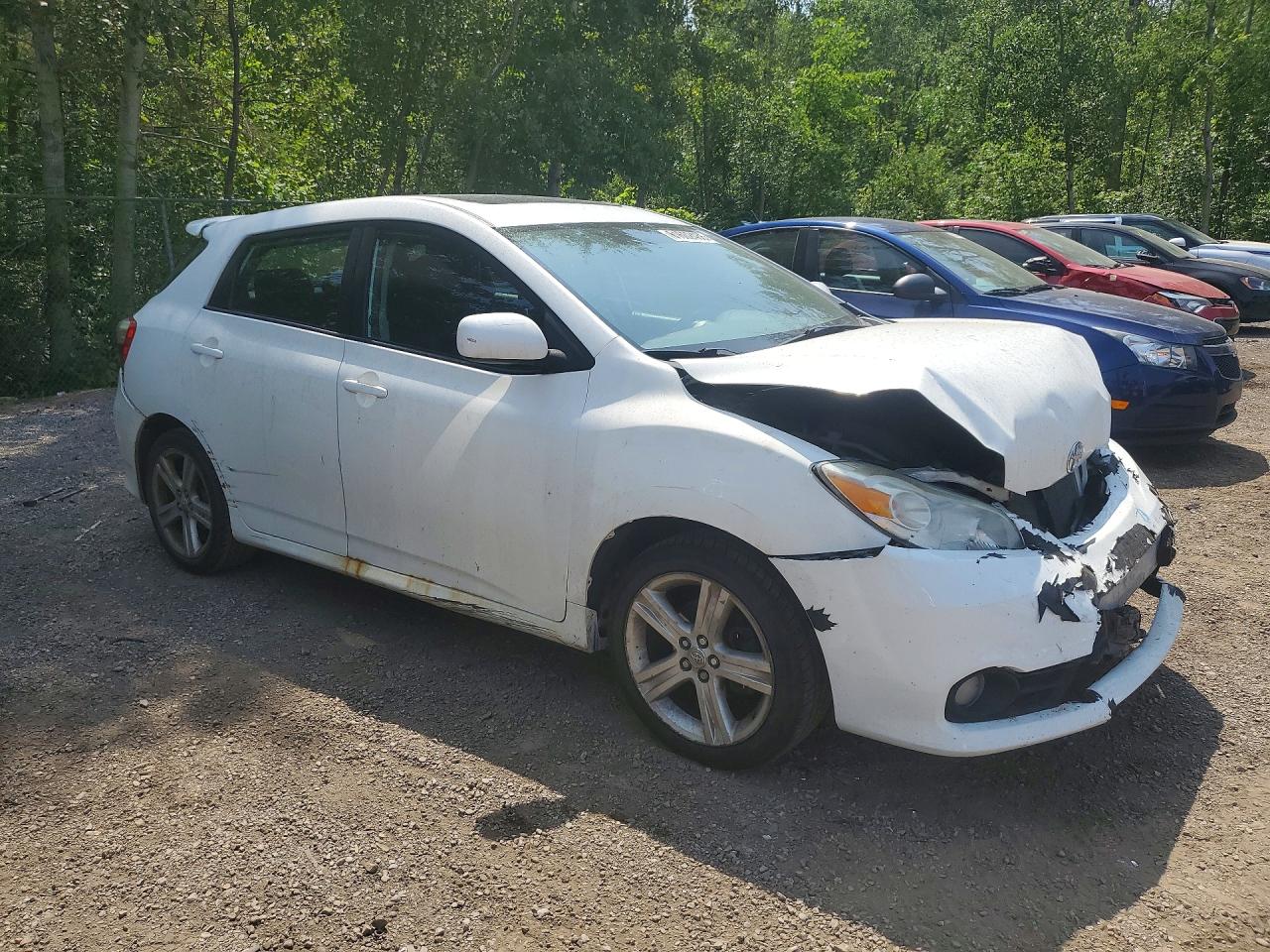 2011 Toyota Matrix Base Белый vin: 2T1KU4EE7BC568487