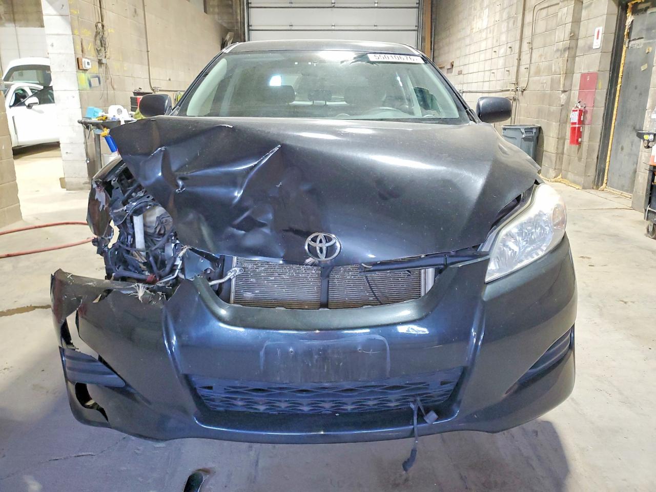 2012 Toyota Matrix L Black vin: 2T1KU4EE7CC816335