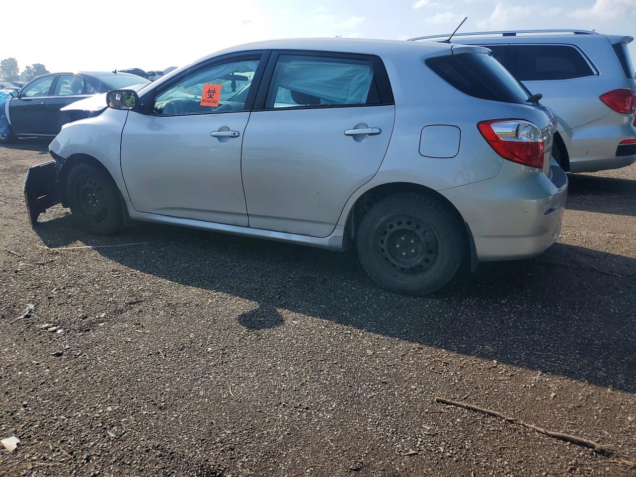 2012 Toyota Matrix L Silver vin: 2T1KU4EE7CC874770