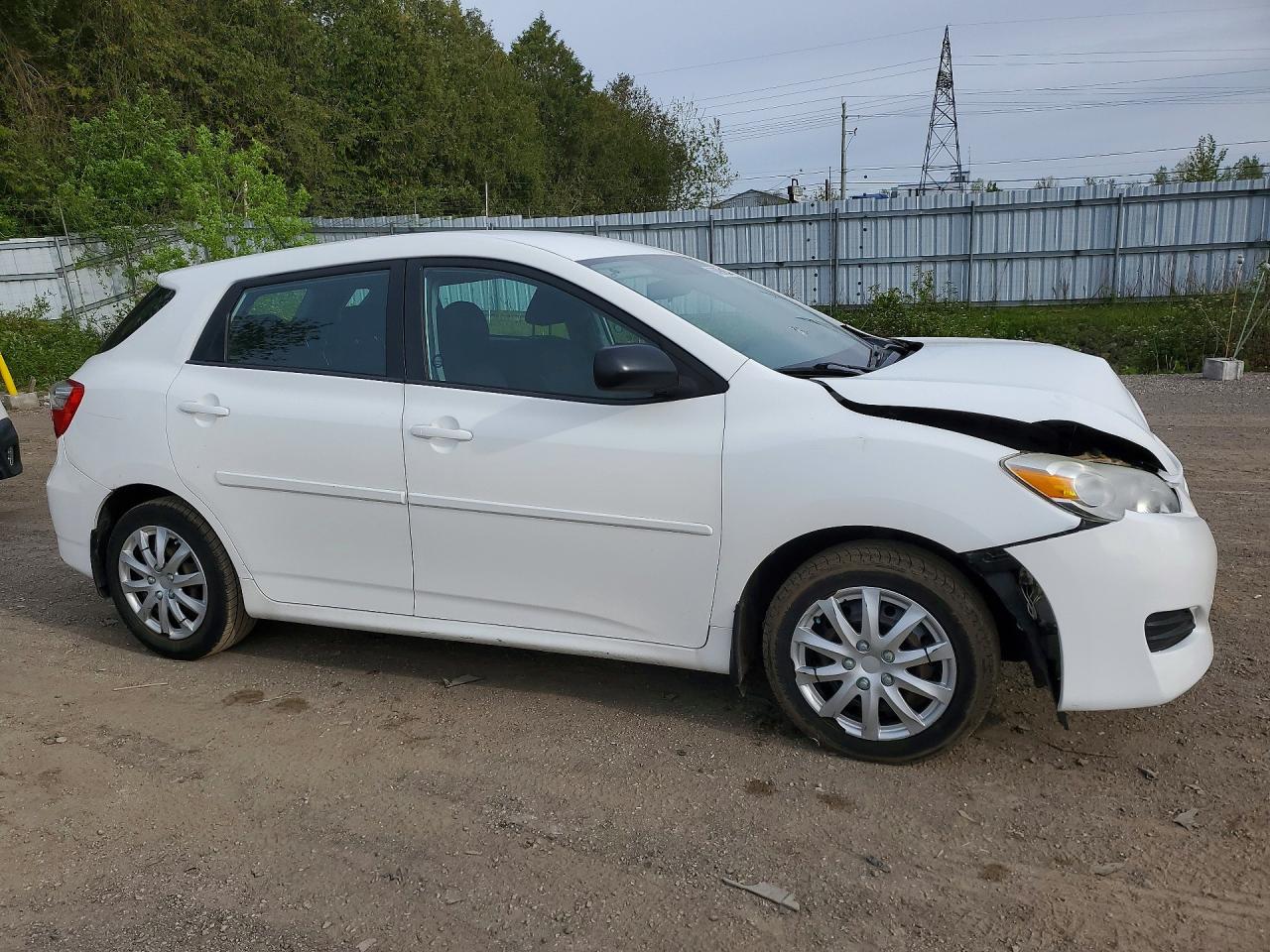 2013 Toyota Matrix L White vin: 2T1KU4EE7DC977754
