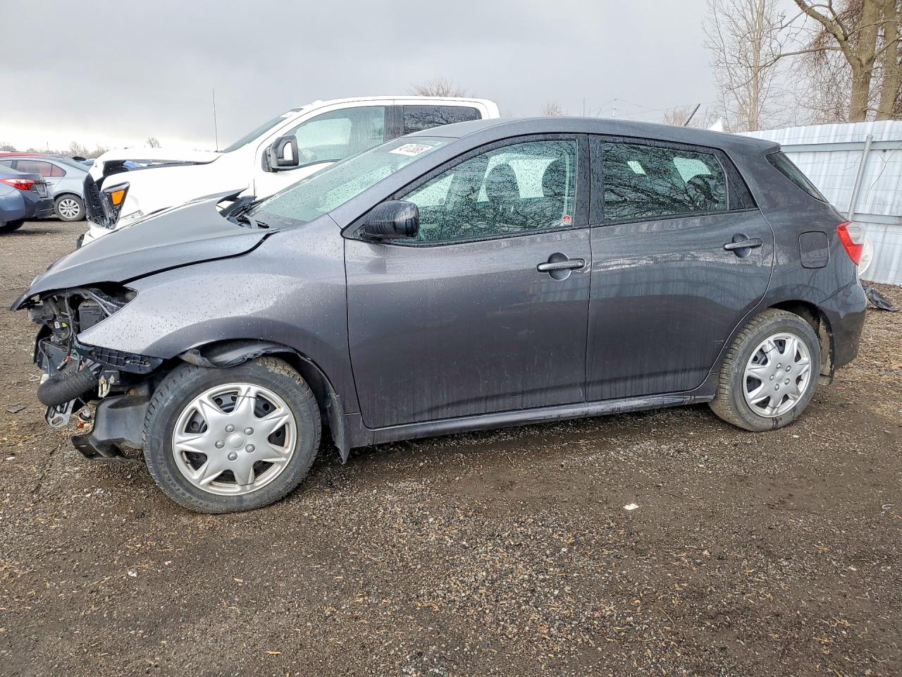 2014 Toyota Matrix Base Charcoal vin: 2T1KU4EE7EC135191