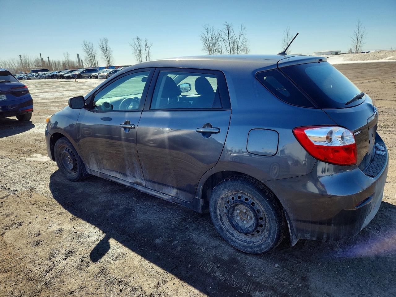 2014 Toyota Matrix Base Gray vin: 2T1KU4EE7EC136809