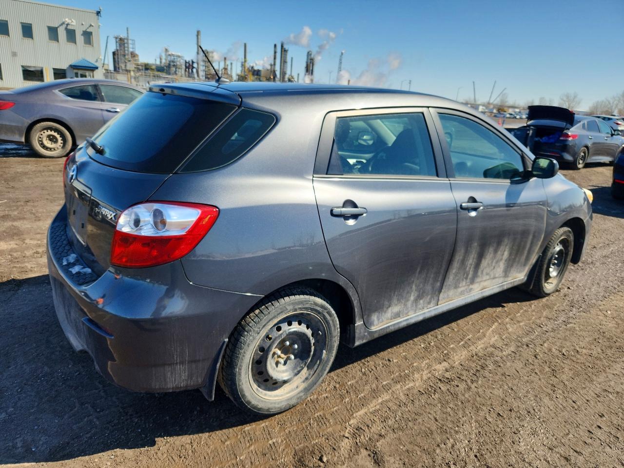 2014 Toyota Matrix Base Gray vin: 2T1KU4EE7EC136809