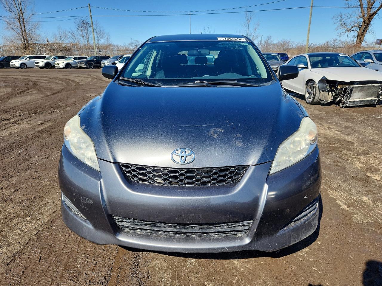 2014 Toyota Matrix Base Gray vin: 2T1KU4EE7EC136809